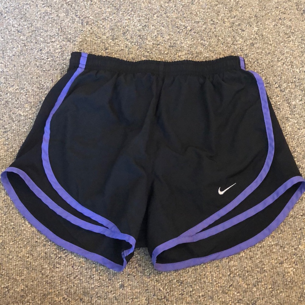 Black and purple xs Nike shorts!